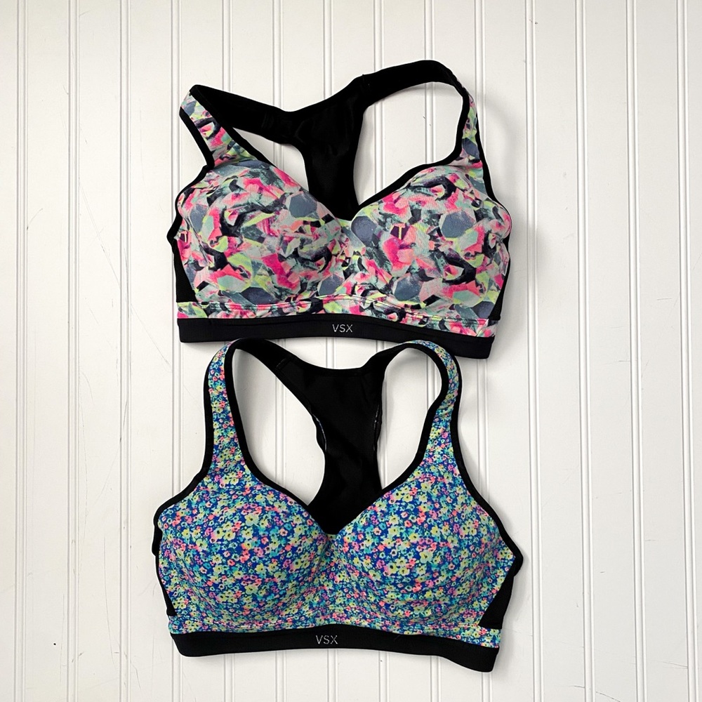 TWO Victoria’s Secret sports bras! 34D